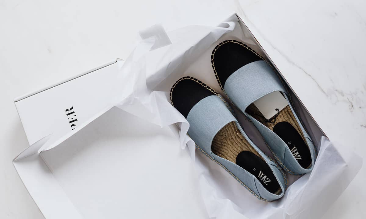 Packaging pour des chaussures