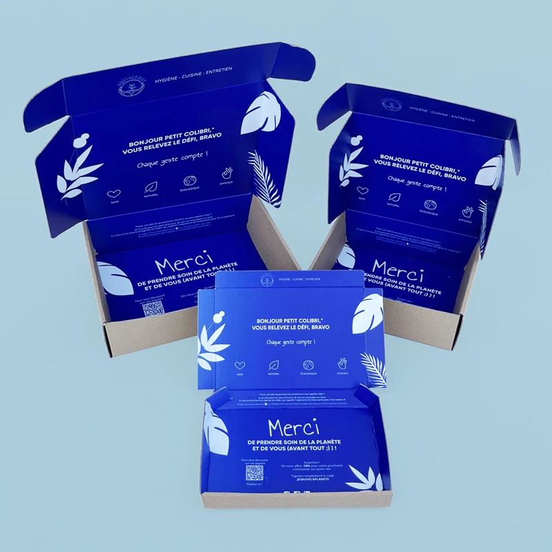 gamme d'emballages ecommerce