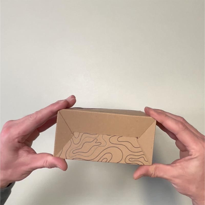 ÉTAPE 4 :  Appuyez pour verrouiller le fond