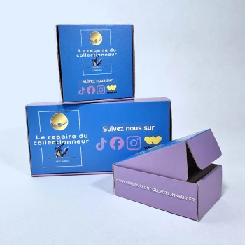 Boîtes personnalisées pour cartes de collection