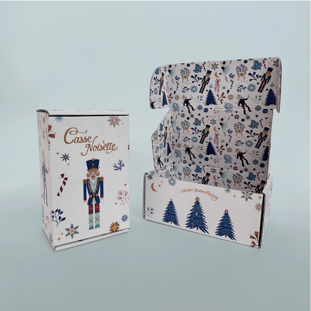 Boîte personnalisée pour calendrier de l'avent