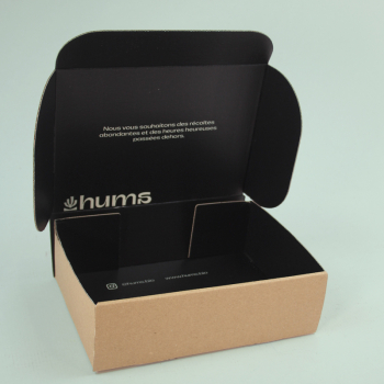 Boîte postale personnalisée pour les graines bio de Hums