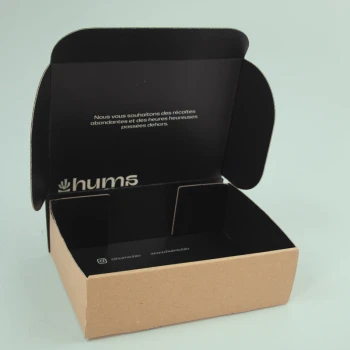Boîte postale personnalisée pour les graines bio de Hums