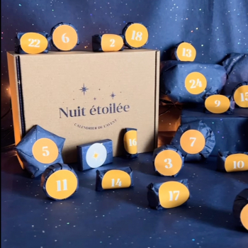 Calendrier de l'Avent pour les bougies Justine Factory