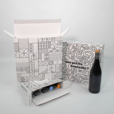 Etui 4 bouteilles