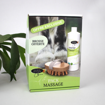 Box personnalisée massage pour cheveux