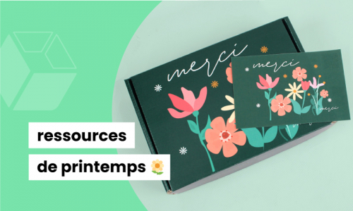 Motifs et illustrations pour vos emballages de printemps