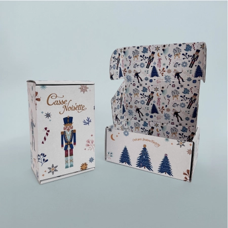 Boîte personnalisée pour calendrier de l'avent