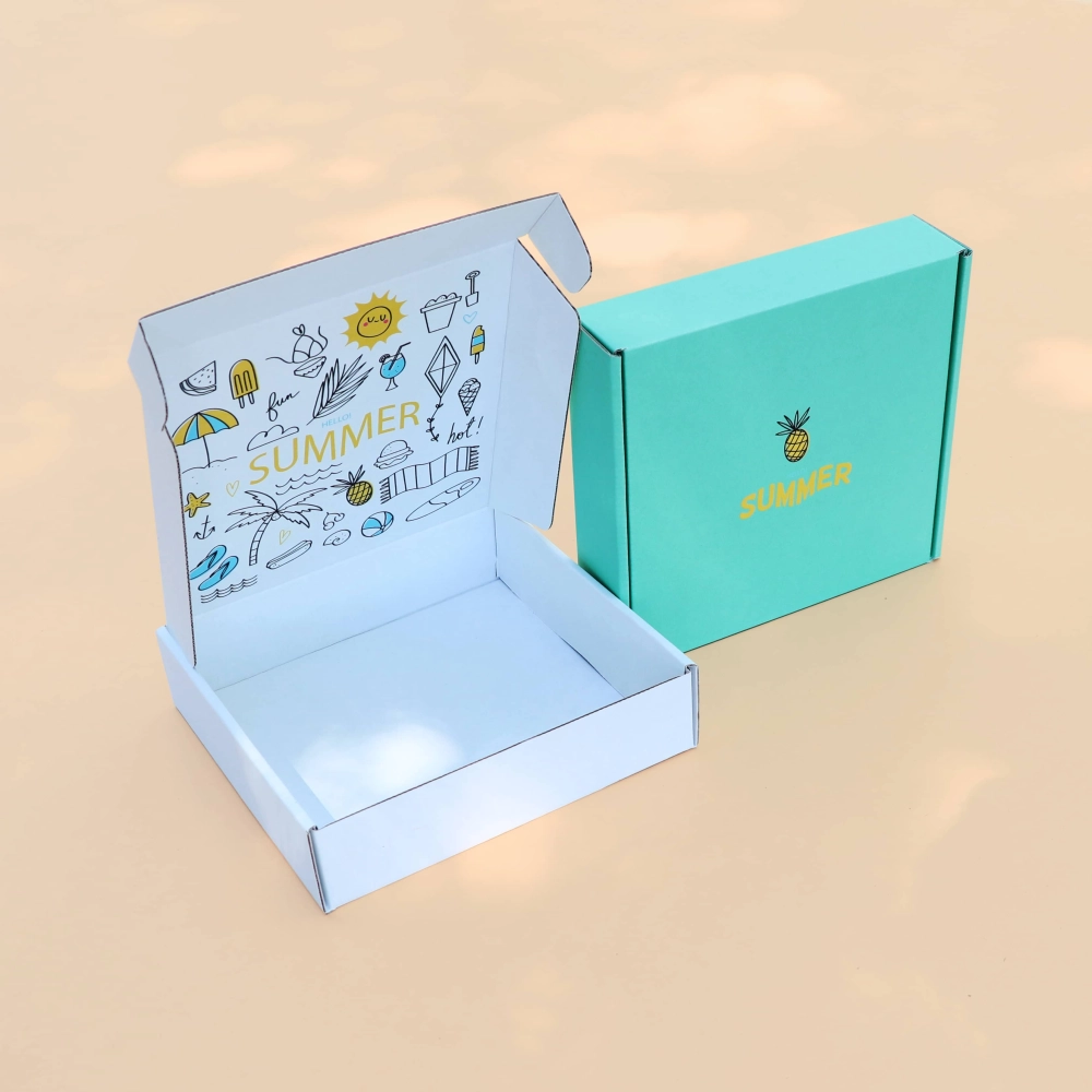 Boîte à oreille personnalisée autour du thème de l'été