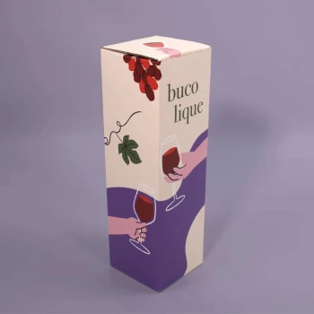 étui pour bouteille de vin Bucolique
