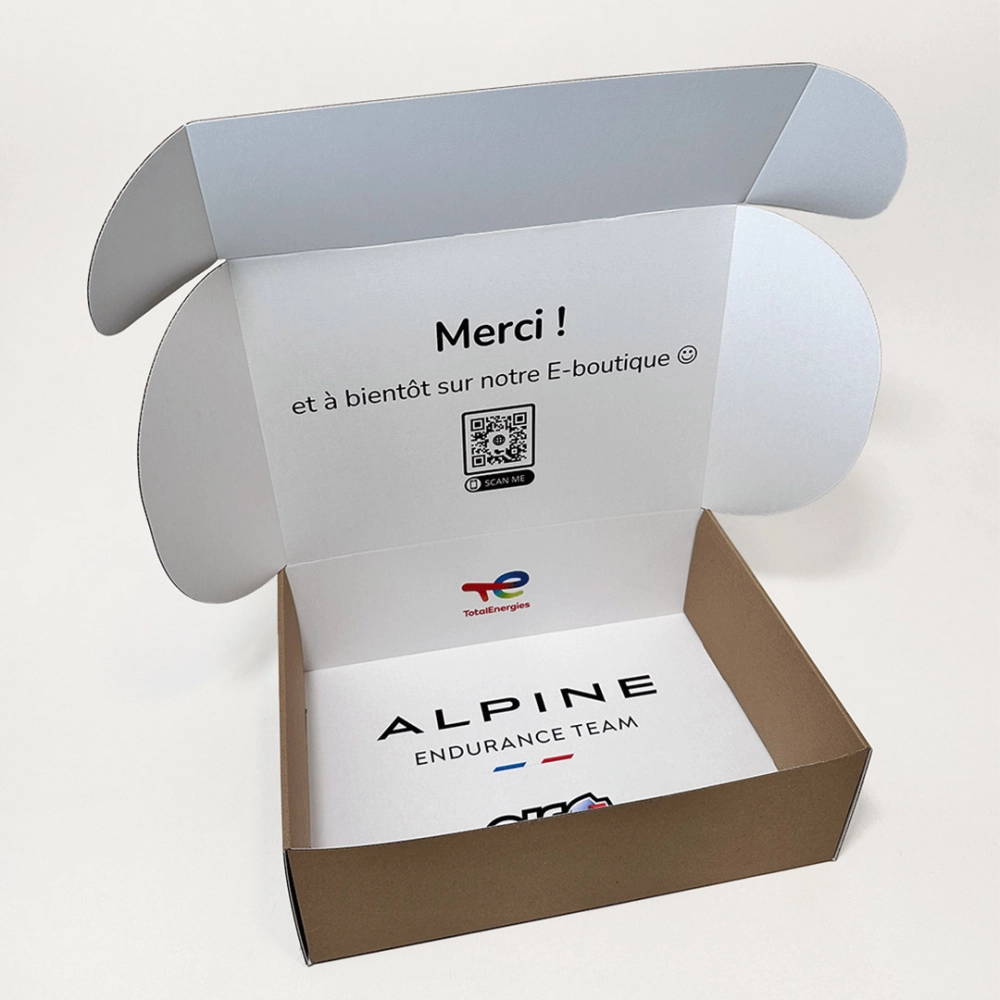 Boîte e-commerce pour boutique en ligne