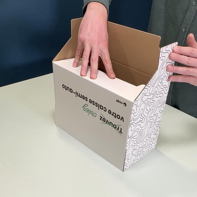Étape 2,  formez le fond semi-auto