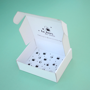 Coffret personnalisé pour une box d'abonnement