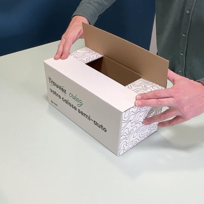 Étape 5,  fermez la caisse