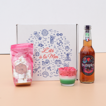 Coffret personnalisé KIT MER pour un concours