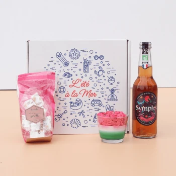 Coffret personnalisé KIT MER pour un concours