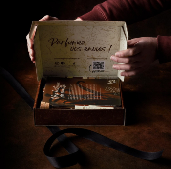 Coffret personnalisé pour des produits autour de la vanille