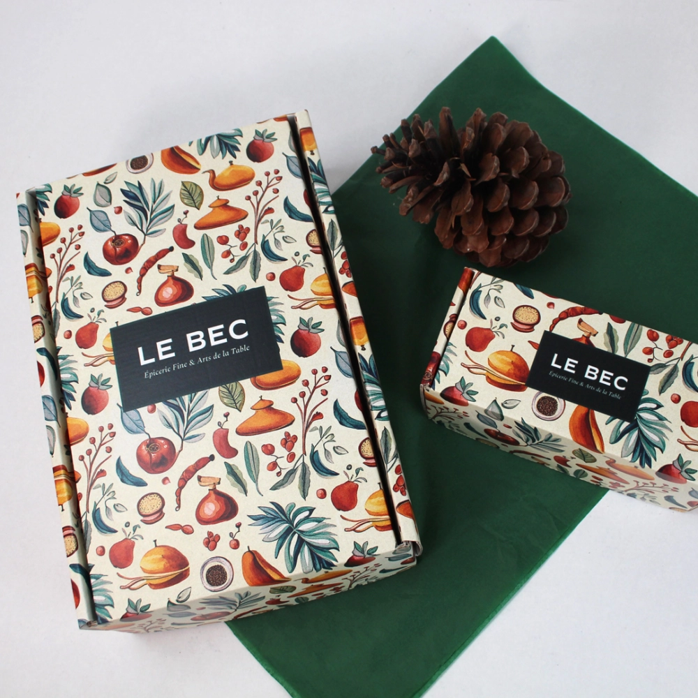Coffret personnalisé pour l'épicerie fine Le Bec