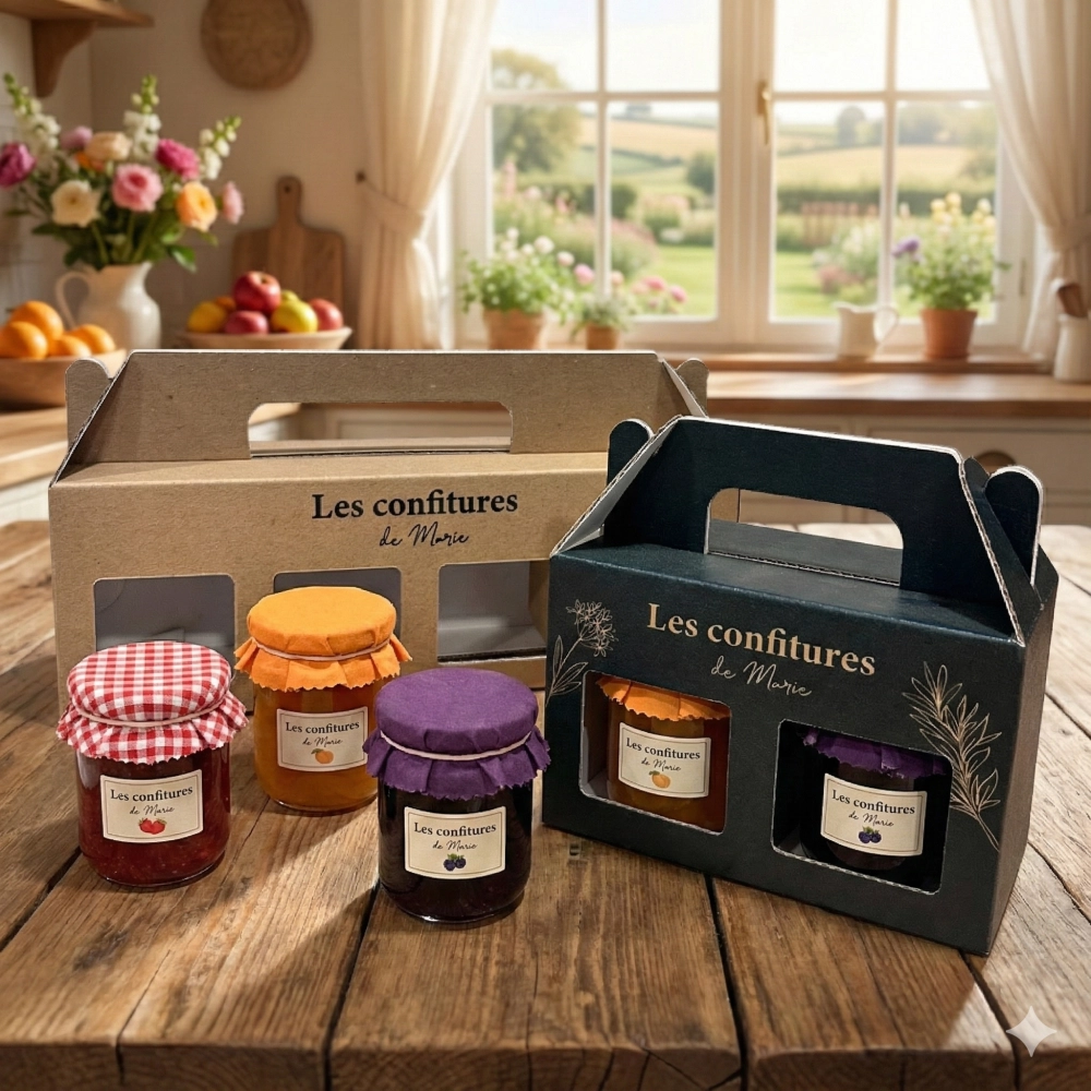 Etui à fenêtres et poignée pour des configures