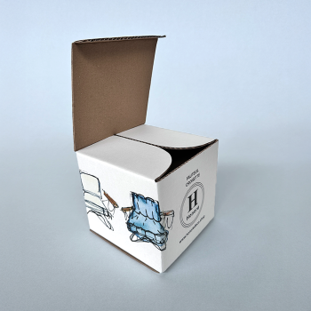 Boîte en carton pour objets de décoration
