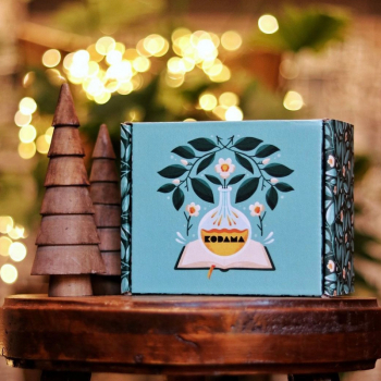 Coffret personnalisé pour le thé de Kodama