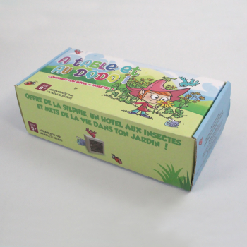 emballage coffret pour hôtel à insectes