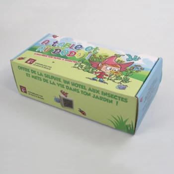 emballage coffret pour hôtel à insectes