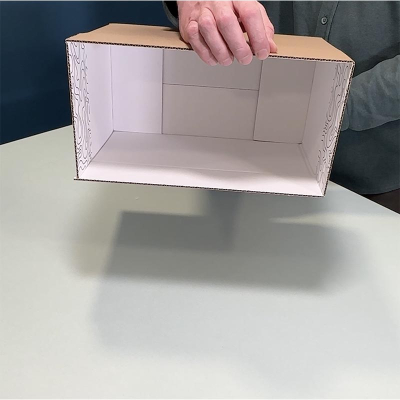 Étape 4, retournez votre caisse