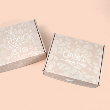 Boite à oreilles personnalisée pour la box grossesse O-mea