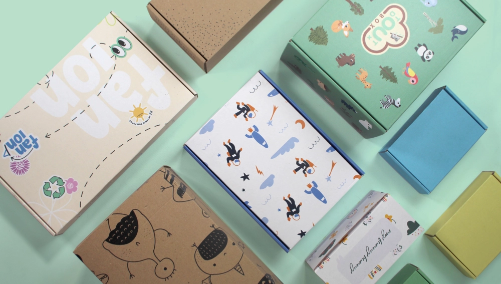 emballages personnalisés pour jeux pour enfants