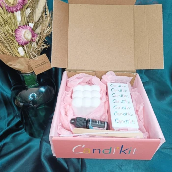 Emballage personnalisé pour les bougies Candl' kit