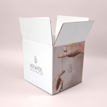 Caisse d'expédition en carton pour bijoux