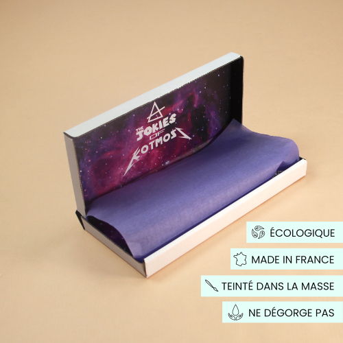 papier de soie écologique lilas