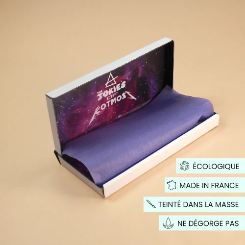 papier de soie écologique lilas