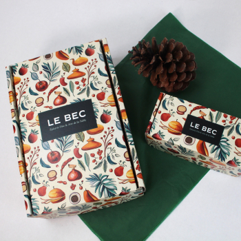 Coffret personnalisé pour l'épicerie fine Le Bec