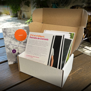 Coffret personnalisé pour les photos de L'image en jeu