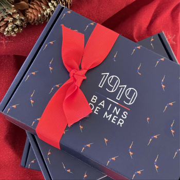 Coffret personnalisé pour les cosmétiques "1919 Bains de Mer"