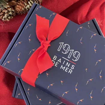 Coffret personnalisé pour les cosmétiques "1919 Bains de Mer"