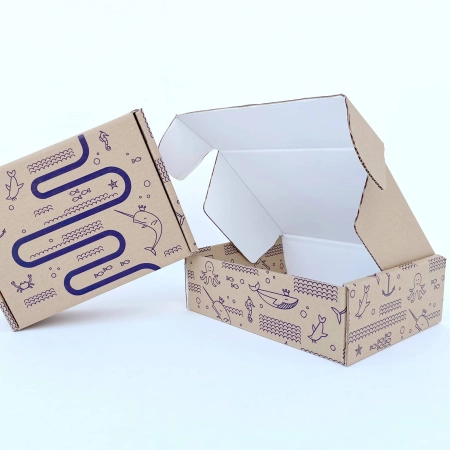 boîte personnalisée thème mer