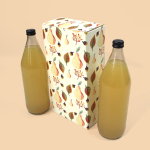 Emballer des jus de fruit