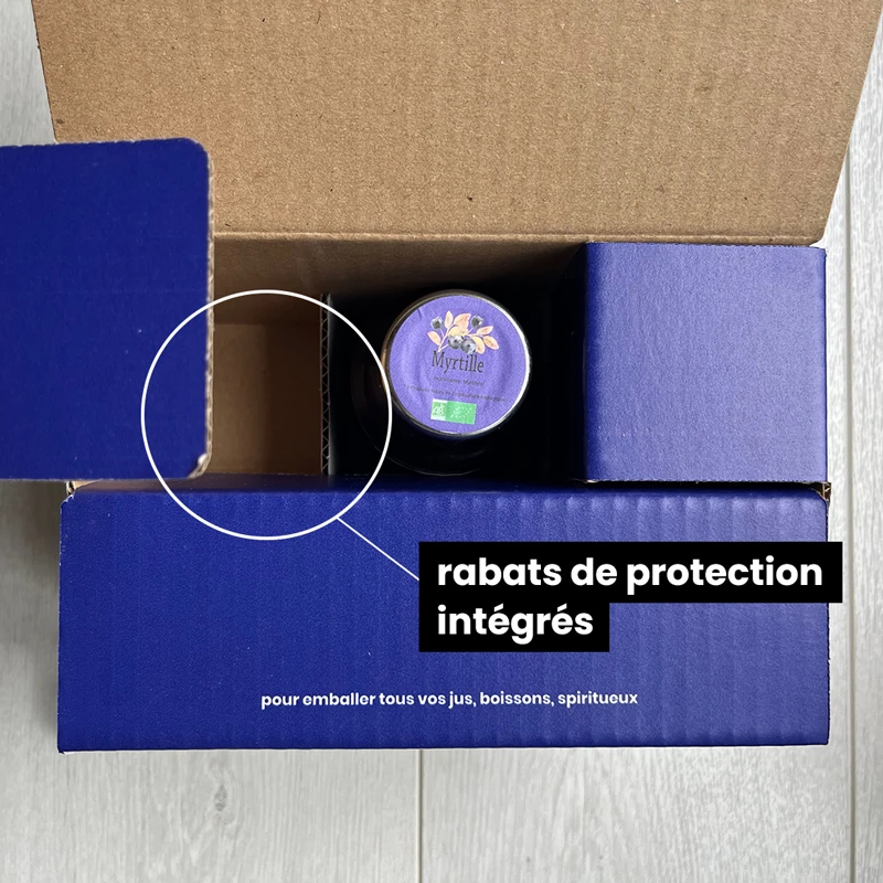 Caisse à cloisons (6P)