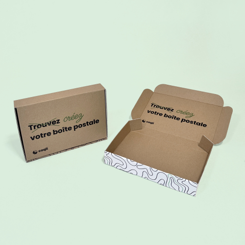 Visuel boîte postale fermée et ouverte