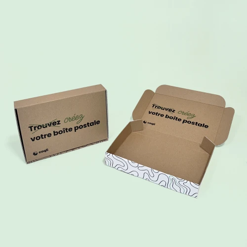 Visuel boîte postale fermée et ouverte