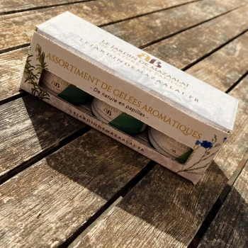 Un mini emballage pour les mini verrines du Jardin Mazaalaï