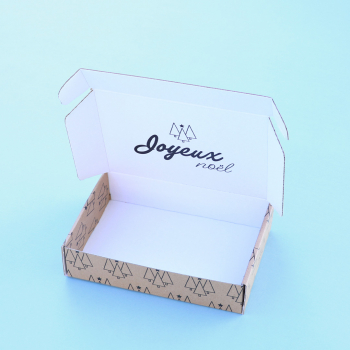 Coffret personnalisé pour souhaiter un Joyeux Noël à ses clients