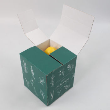 Boîte personnalisée pour 4 bougies