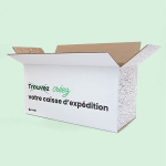 Caisse d'expédition ouverte