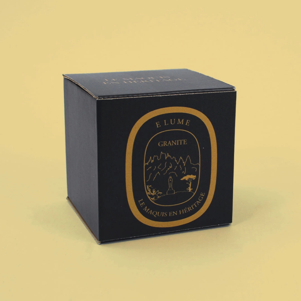Boîte personnalisée pour les bougies Epure
