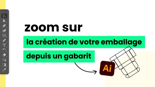 Design d'emballages personnalisés avec des gabarits
