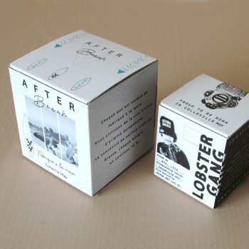 Etuis personnalisées pour les bougies Lobster Gang